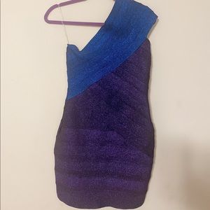 Beautiful metallic bodycon dress